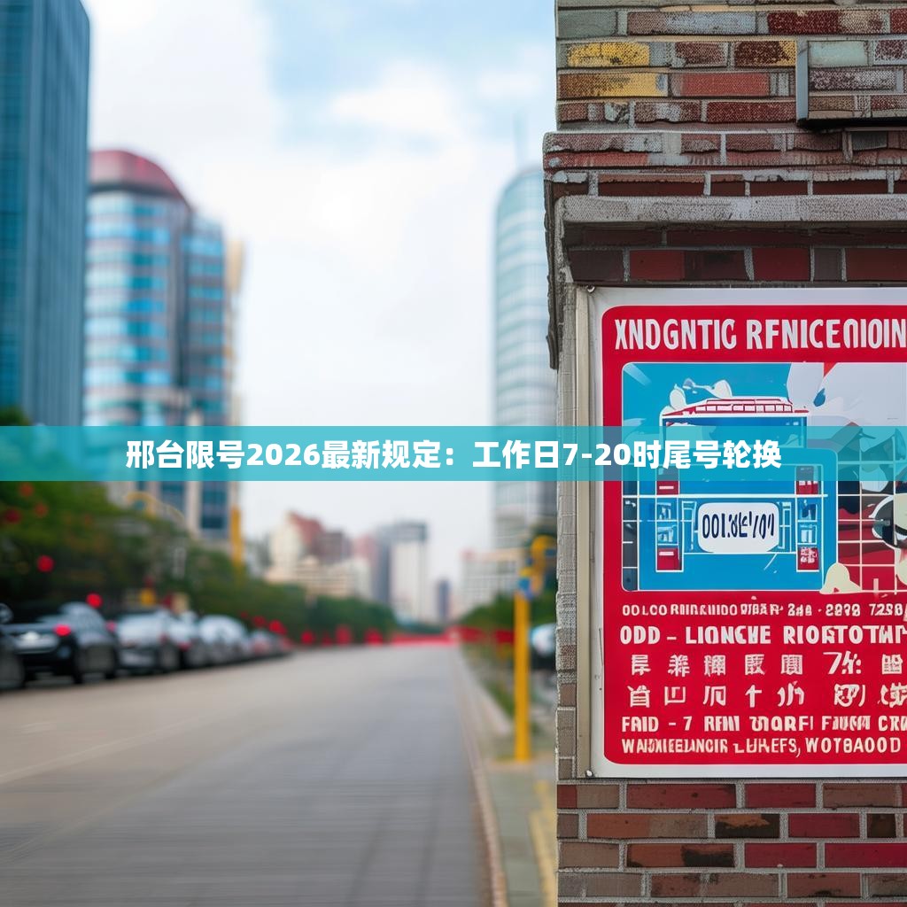 邢台限号2026最新规定:工作日7-20时尾号轮换