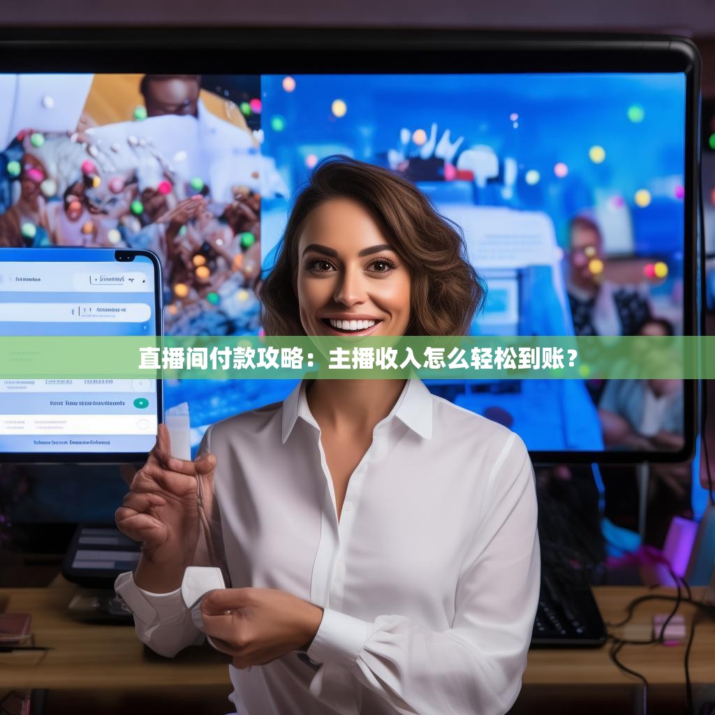 直播间付款攻略：主播收入怎么轻松到账？