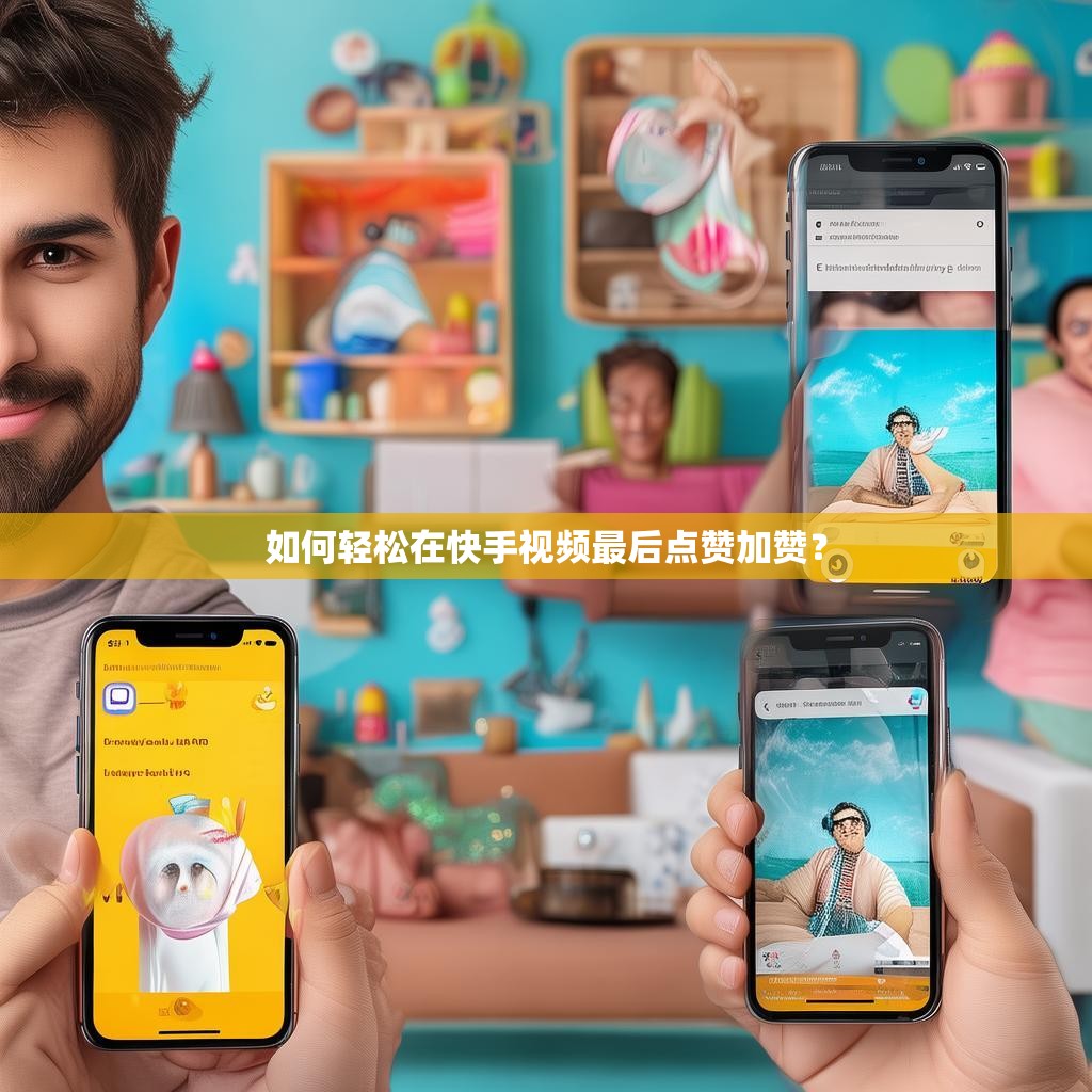如何轻松在快手视频最后点赞加赞？