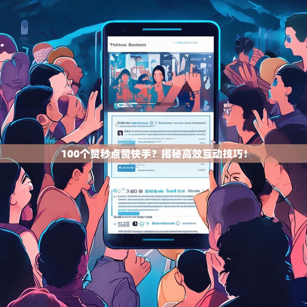 100个赞秒点赞快手?揭秘高效互动技巧!