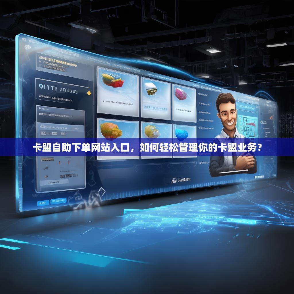 卡盟自助下单网站入口，如何轻松管理你的卡盟业务？