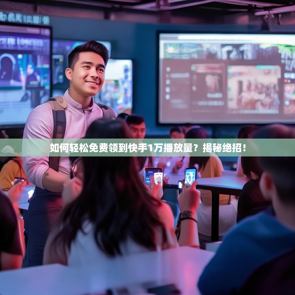 如何轻松免费领到快手1万播放量？揭秘绝招！
