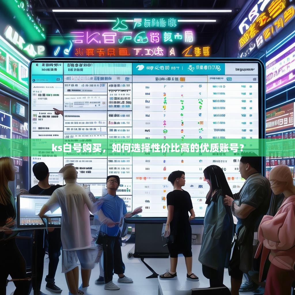 ks白号购买，如何选择性价比高的优质账号？