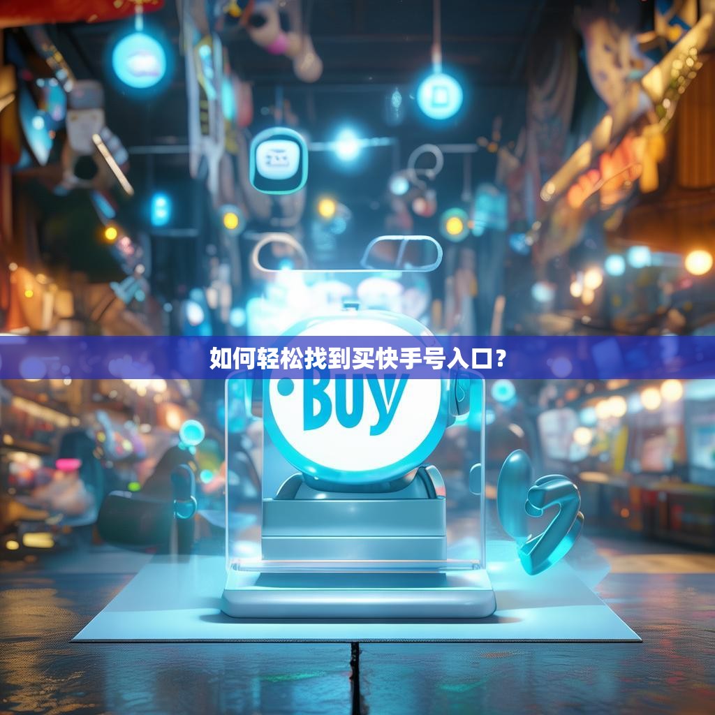 如何轻松找到买快手号入口？
