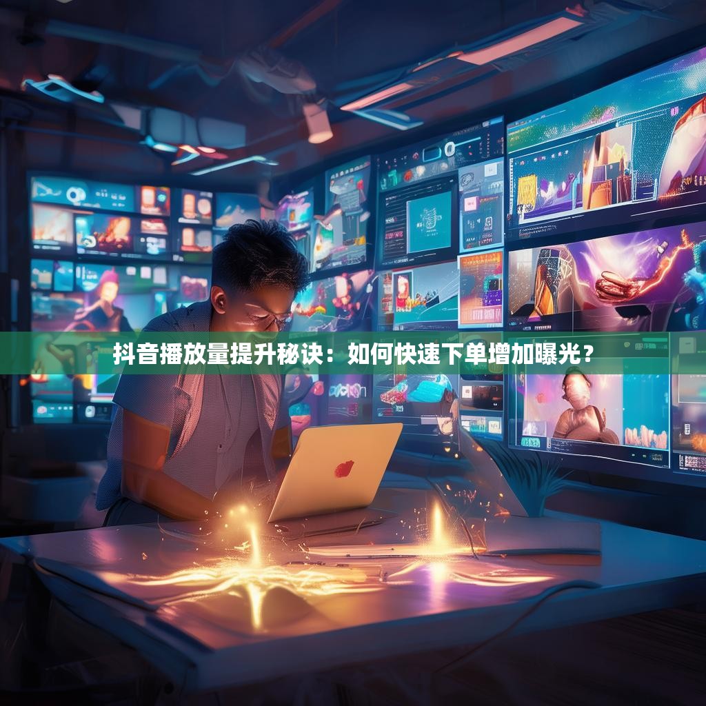 抖音播放量提升秘诀:如何快速下单增加曝光?