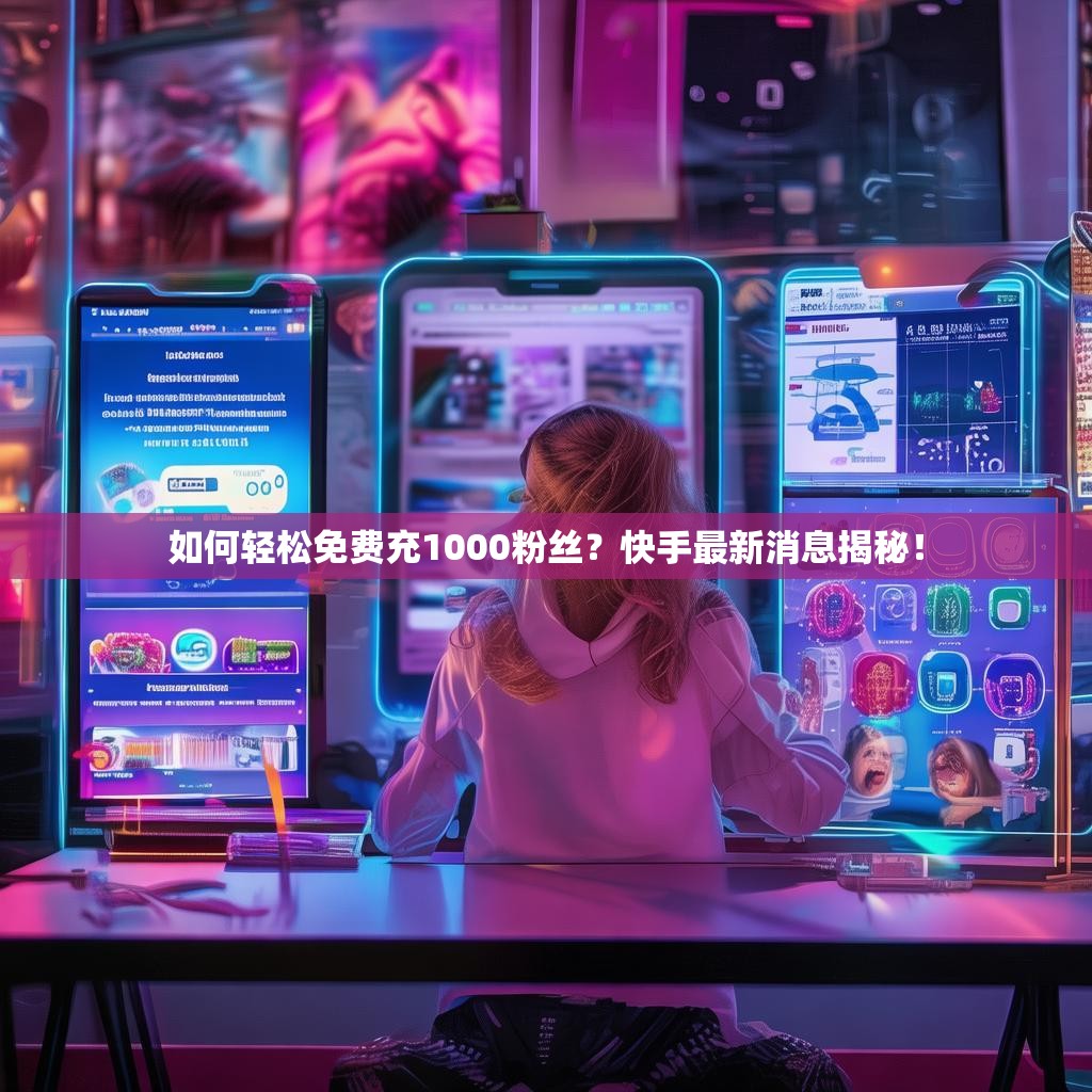 如何轻松免费充1000粉丝？快手最新消息揭秘！