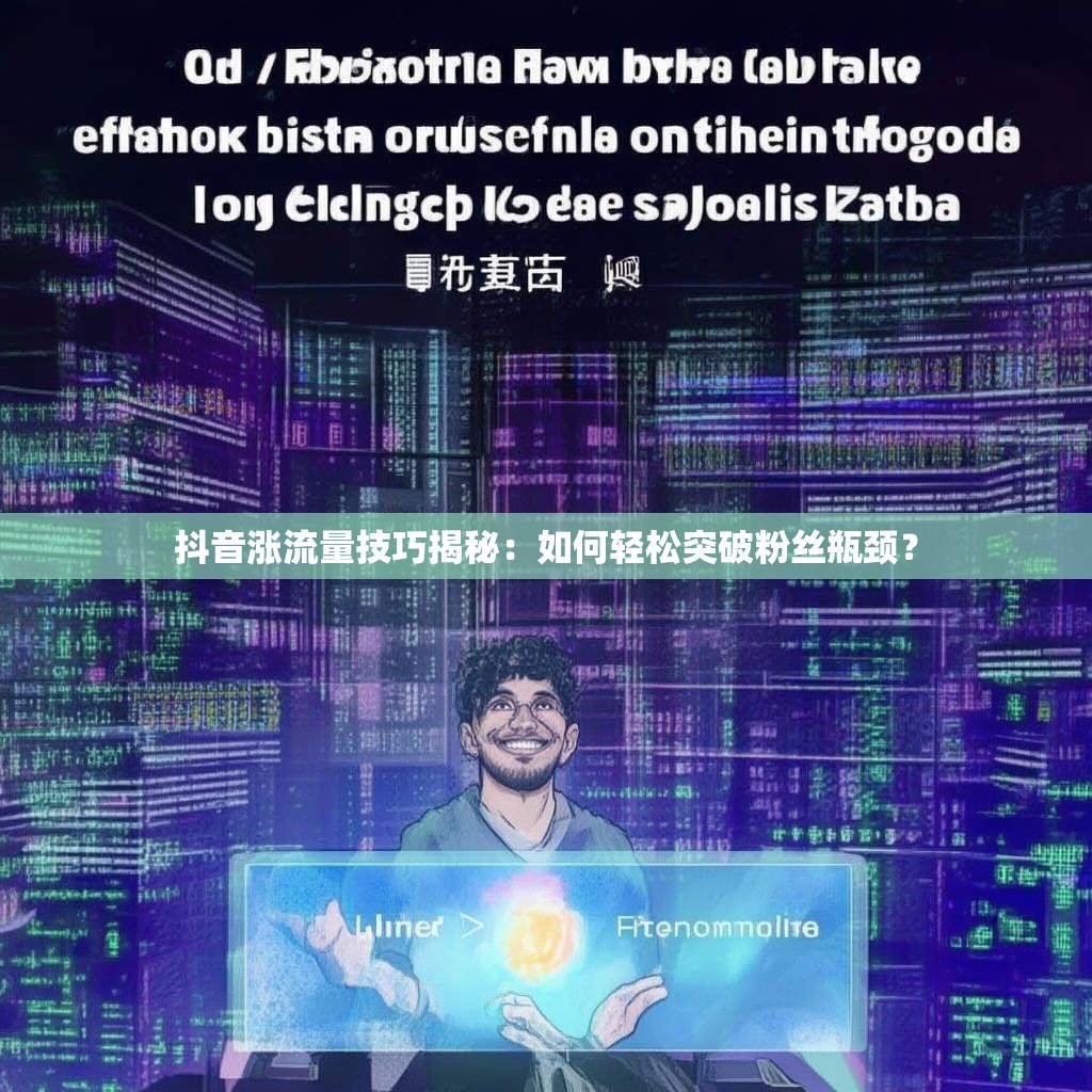 抖音涨流量技巧揭秘:如何轻松突破粉丝瓶颈?