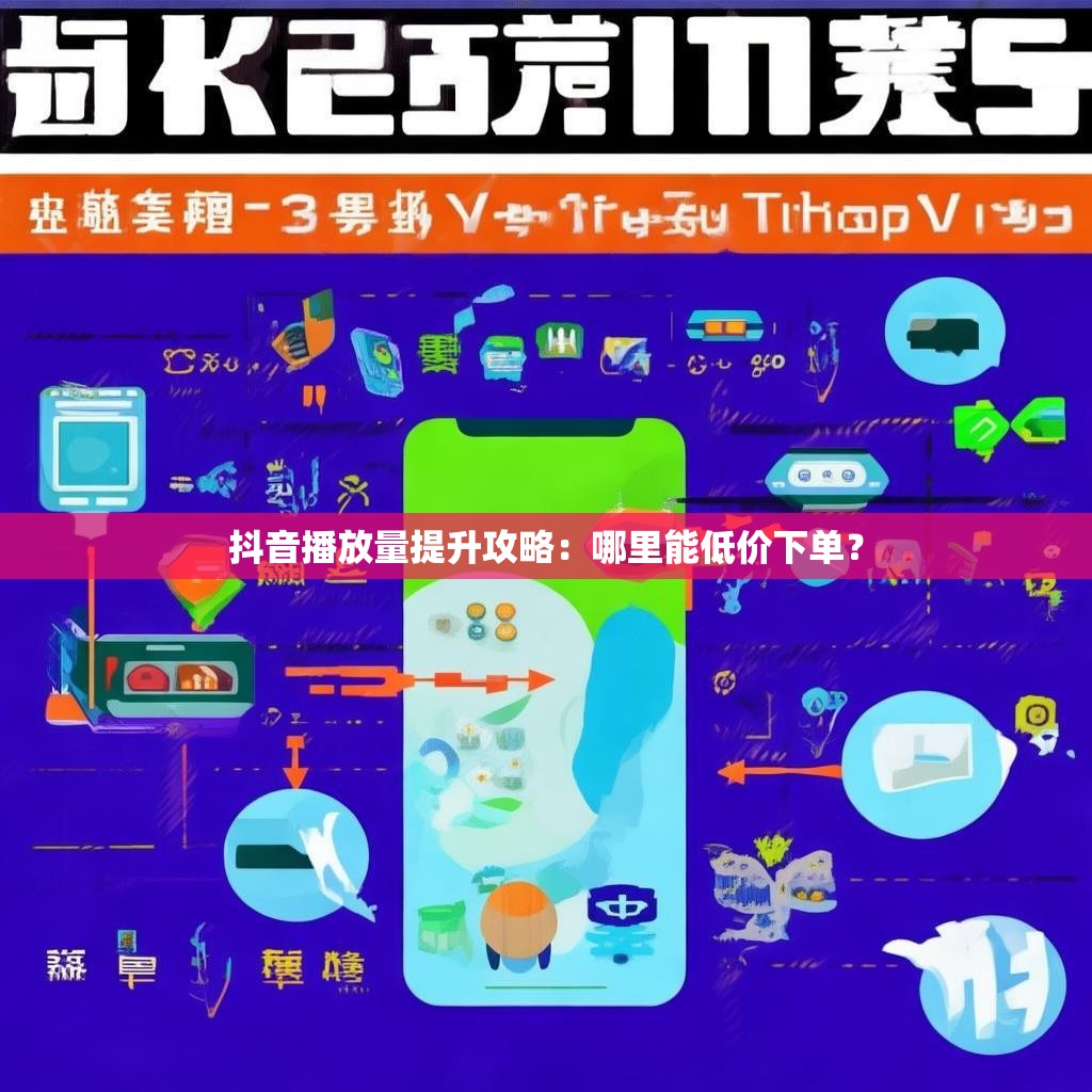 抖音播放量提升攻略：哪里能低价下单？