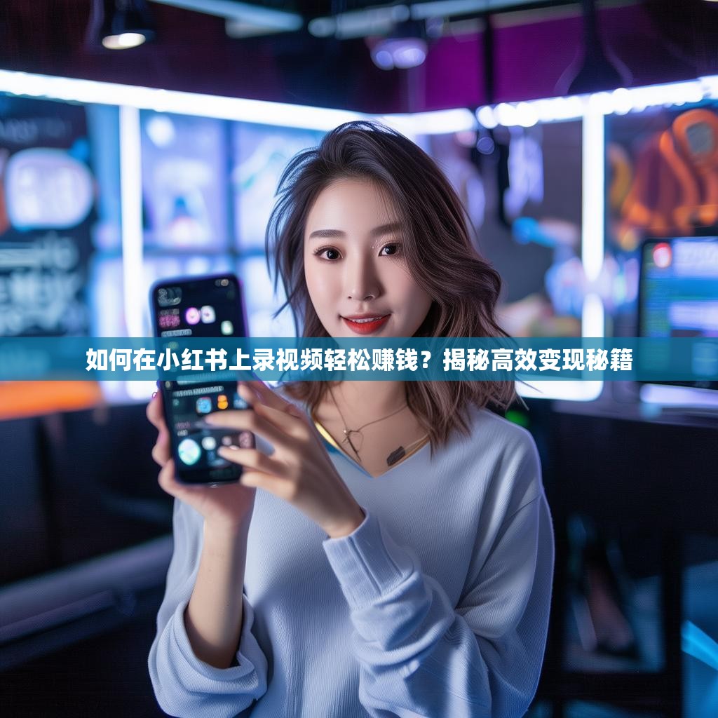如何在小红书上录视频轻松赚钱？揭秘高效变现秘籍