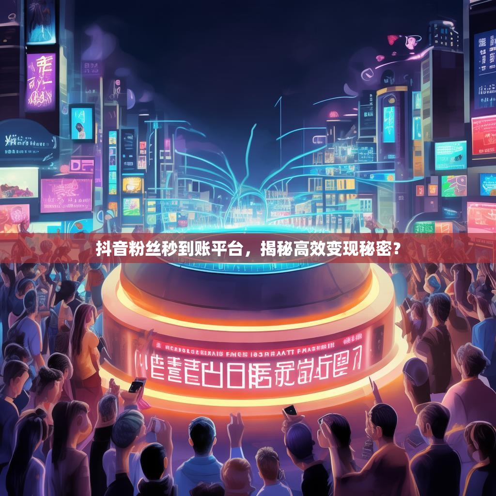 抖音粉丝<strong><mark>秒到账平台</mark></strong>，揭秘高效变现秘密？