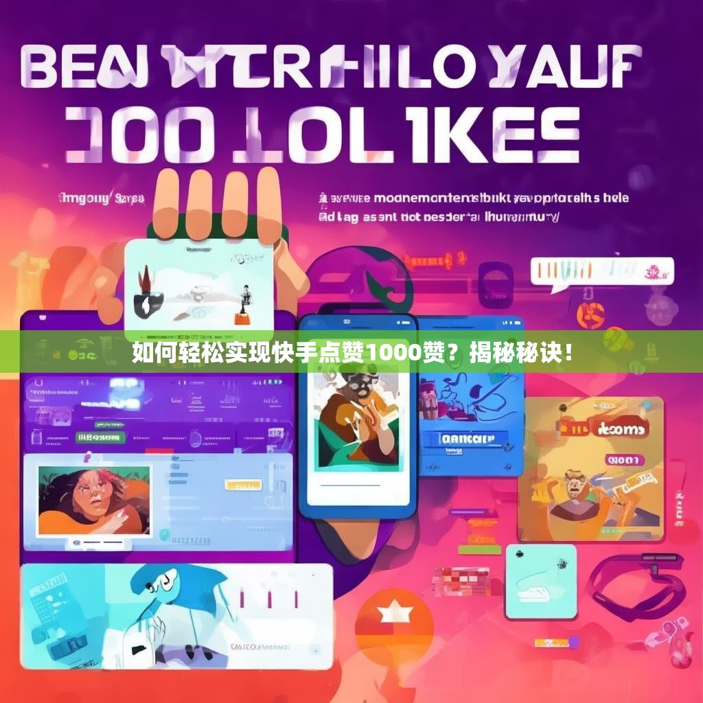 如何轻松实现快手点赞1000赞？揭秘秘诀！
