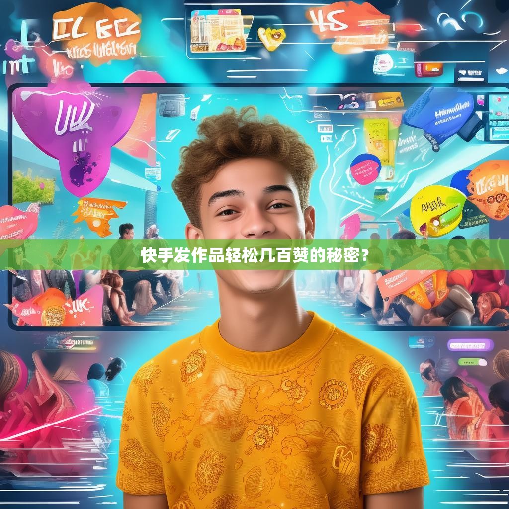 快手发作品轻松几百赞的秘密？