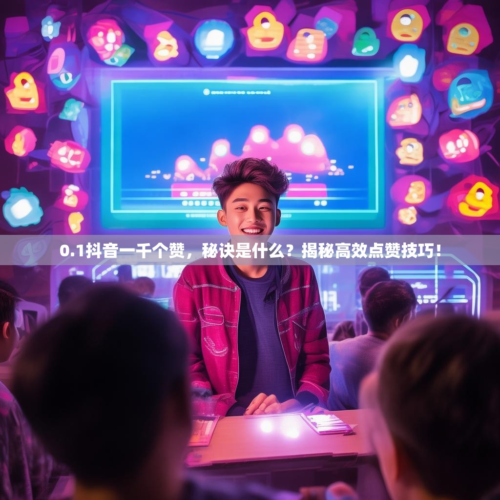 0.1抖音一千个赞，秘诀是什么？揭秘高效点赞技巧！