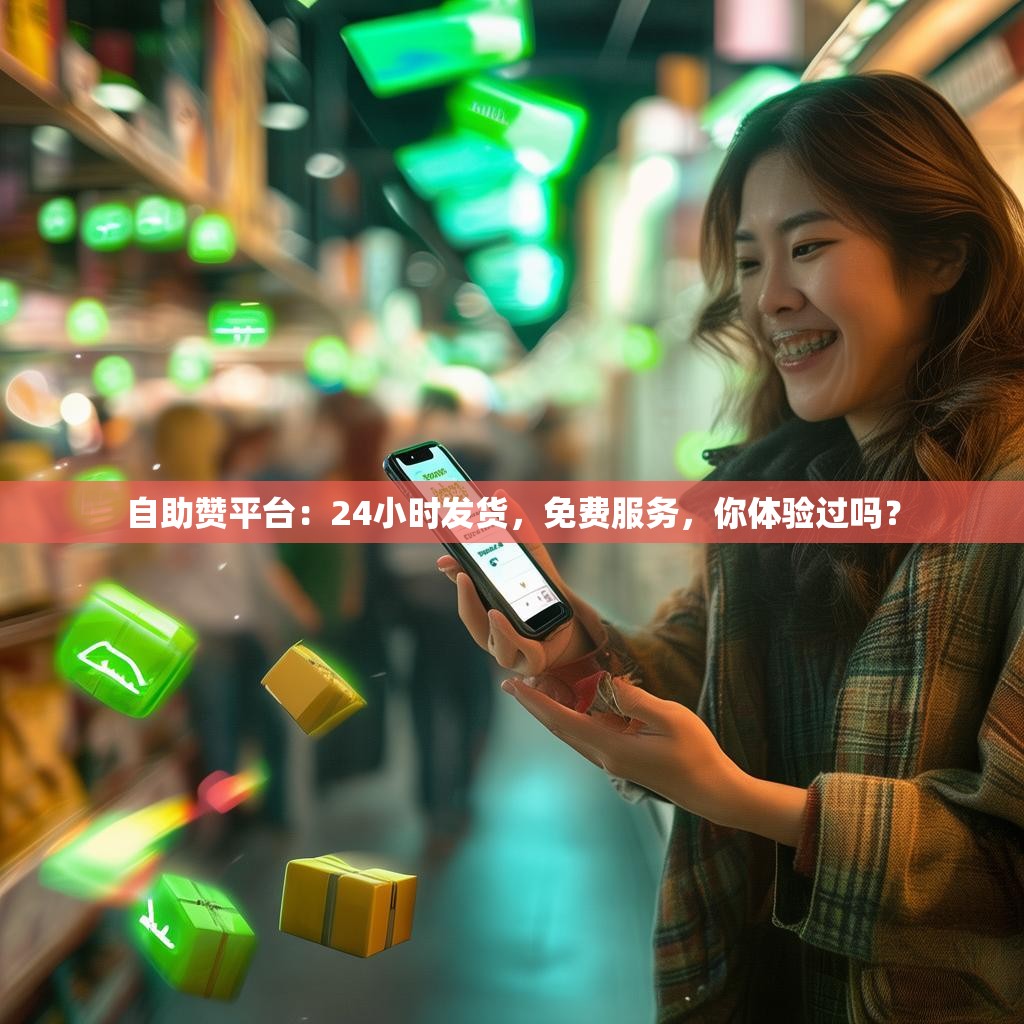 自助赞平台：24小时发货，免费服务，你体验过吗？
