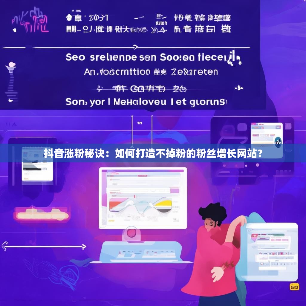 抖音涨粉秘诀：如何打造不掉粉的粉丝增长网站？