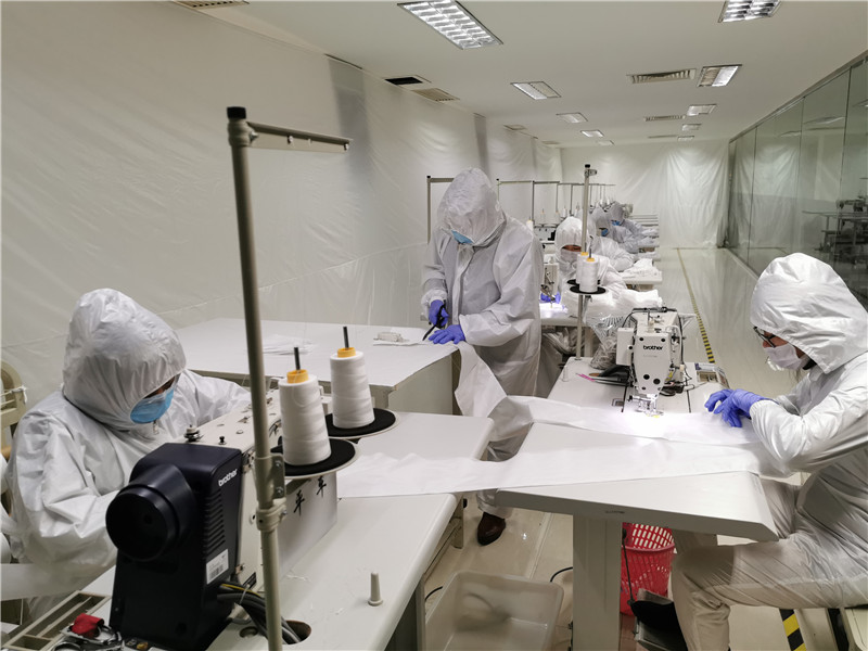 疫情告急防护物资短缺 七匹狼领军企业紧急响应承接任务