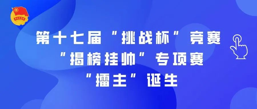 第十七届‘挑战杯’全国大学生课外学术科技作品竞赛‘揭榜挂帅’赛况