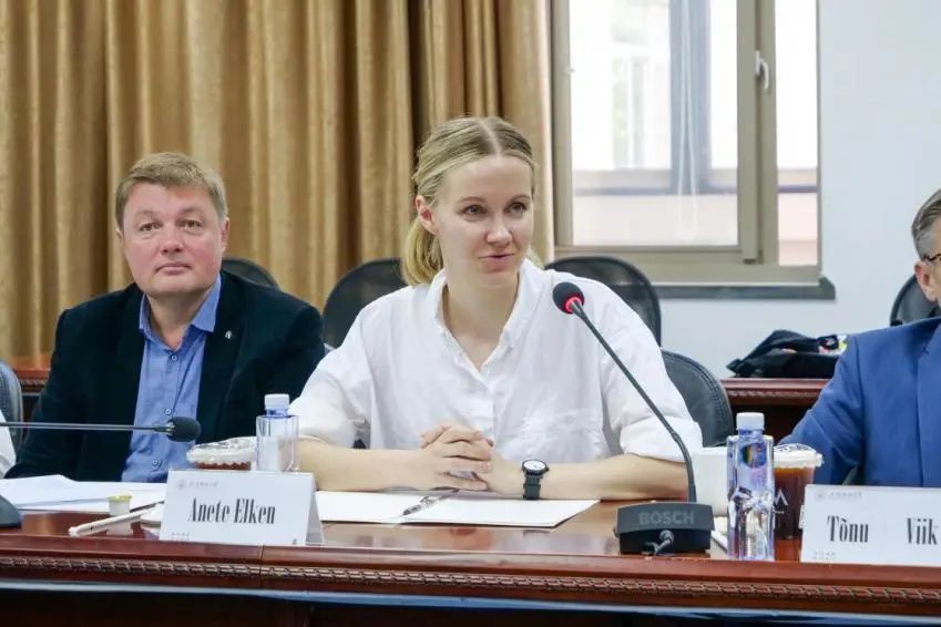 上海财经大学与爱沙尼亚塔林大学探讨深化大学国际交流合作