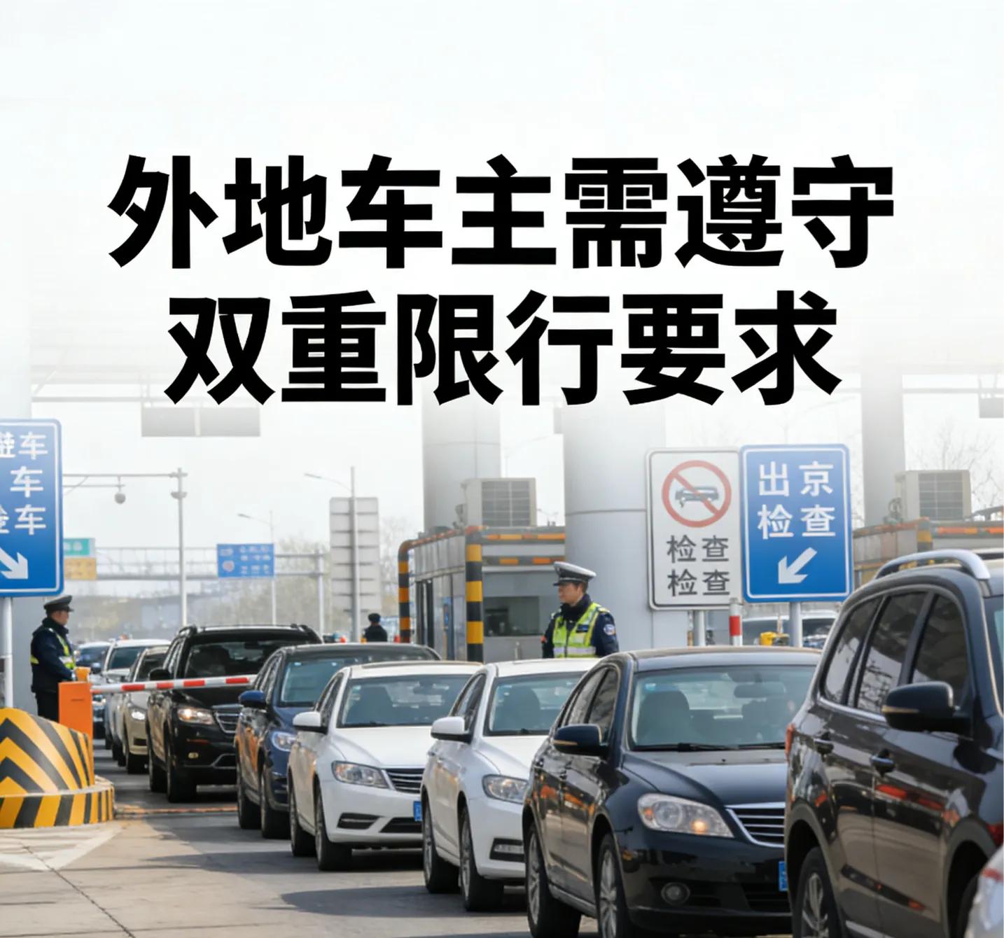 2026 年 3 月北京机动车尾号限行轮换通知,新能源车不限行