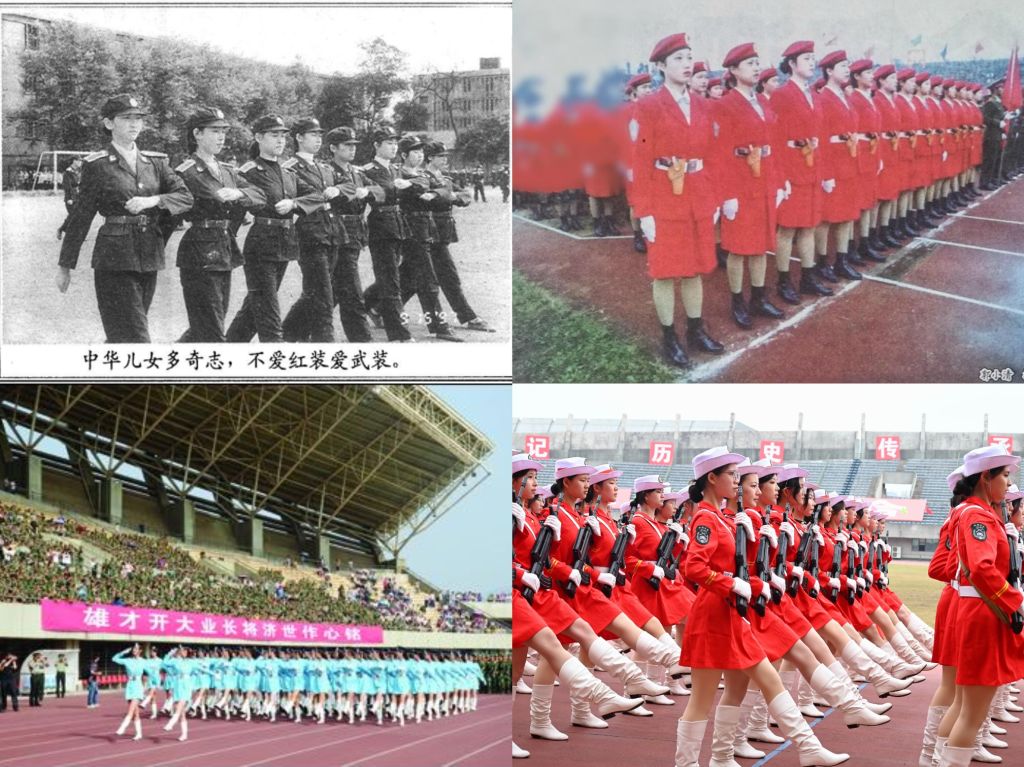 大学军训40年:从烈日下踢正步,到鸟巢大检阅